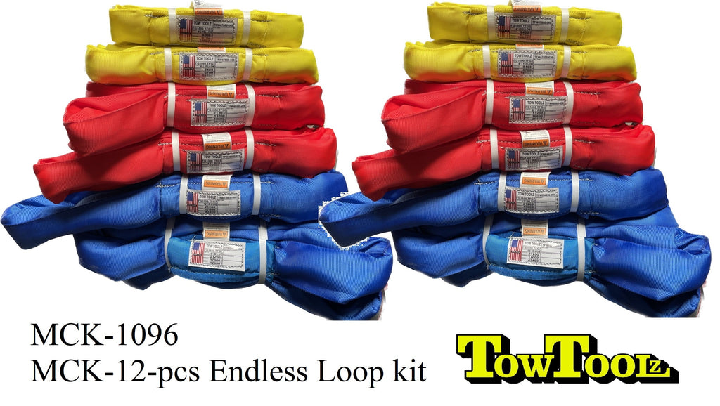 MCK 12-pcs Round Sling Kit